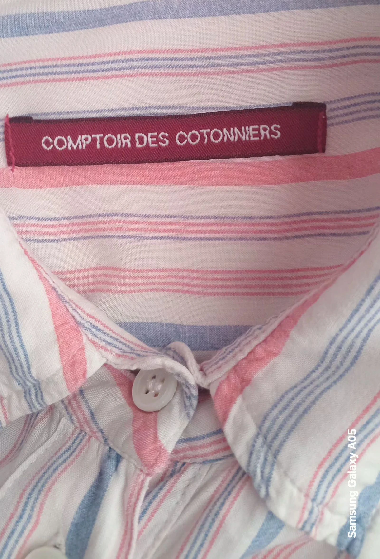 Chemise Comptoir Des Cotonniers •FR 40•Fabricação Madagascar – photo 10
